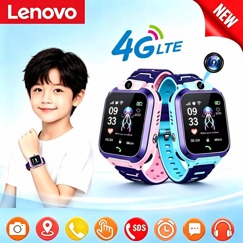Smartwatch Watches For Kids With Gps - Reloj inteligente Lenovo resistente al agua,
