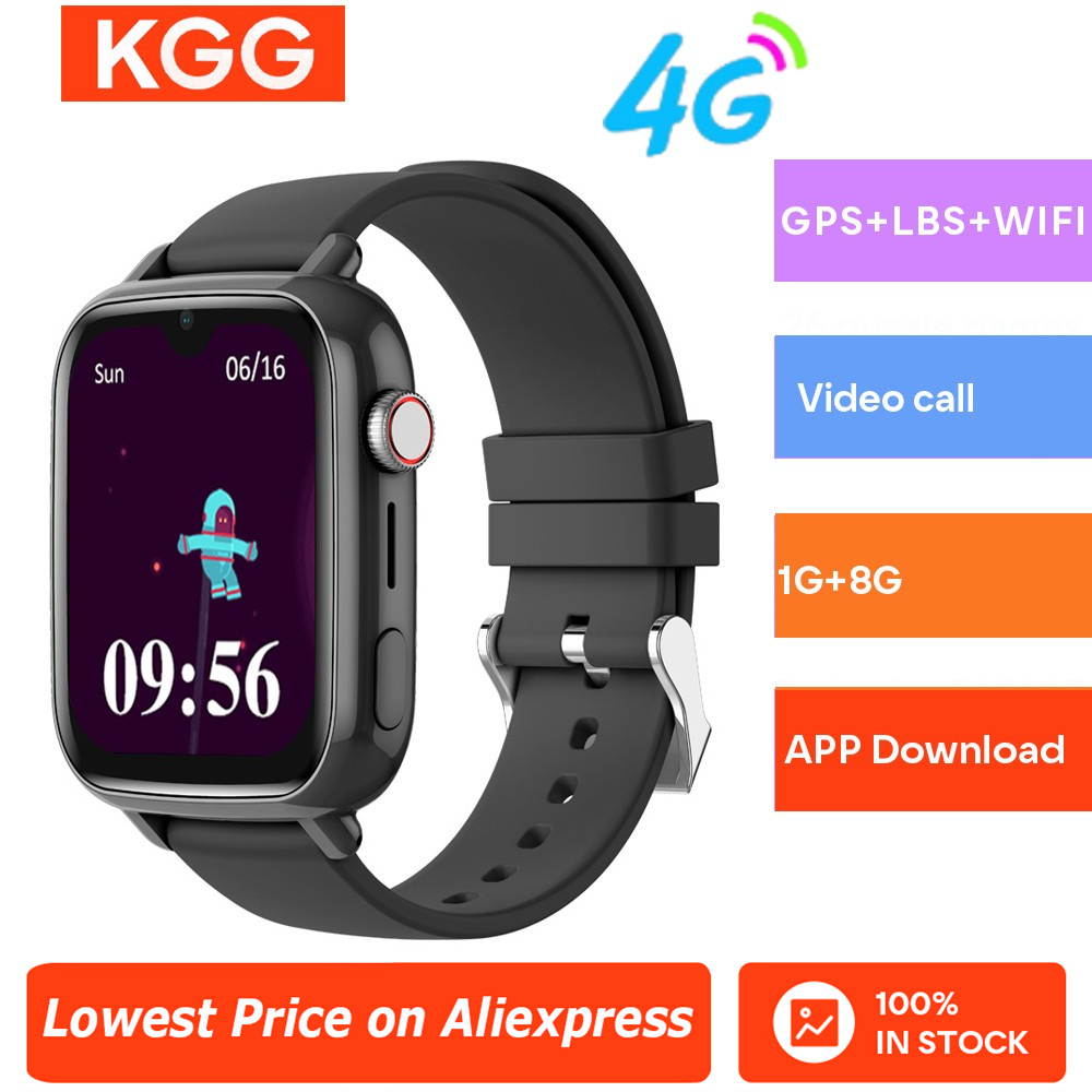Smartwatch Watches For Kids - Reloj inteligente 4G para niños, videollamada,
