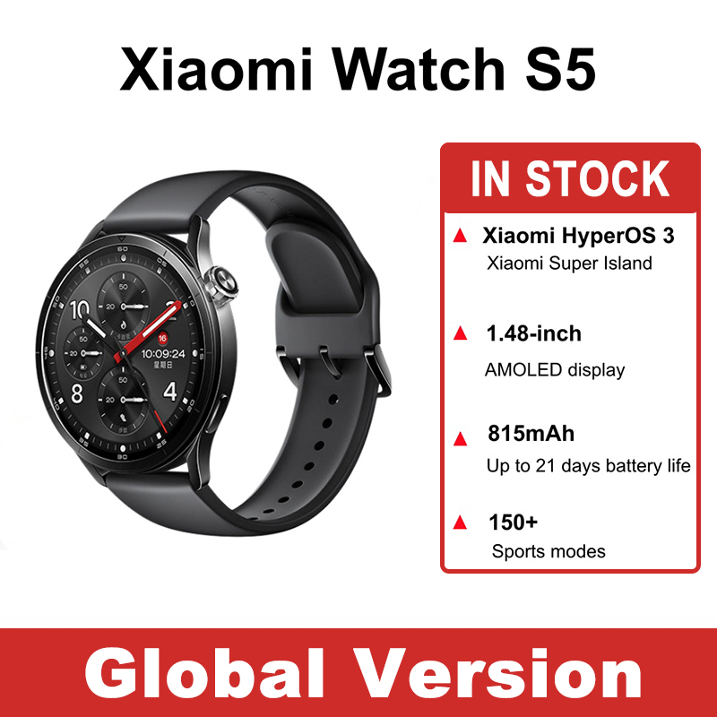 Timex Watches Smartwatch - Versión Global Xiaomi Watch S5 Smartwatch