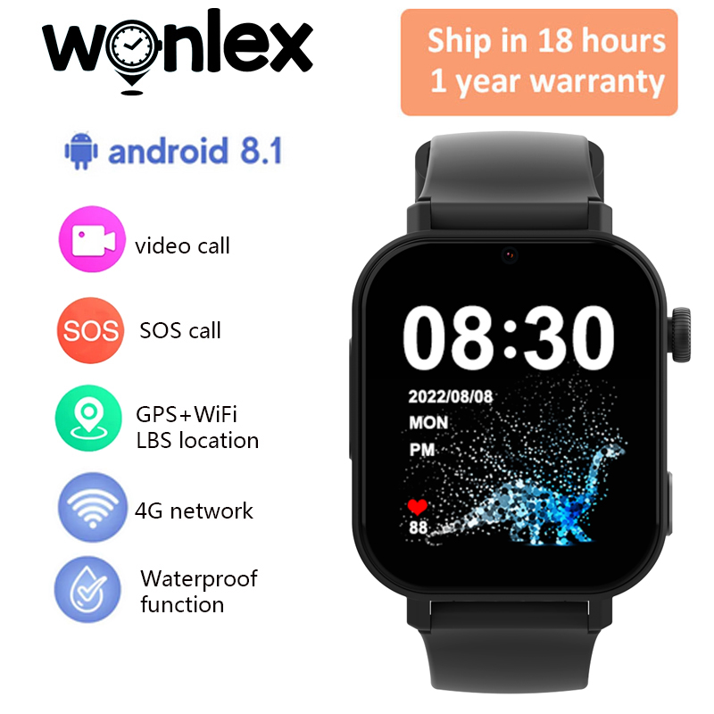 Smartwatch Watches For Kids With Gps - Reloj inteligente Wonlex KT36 4G para