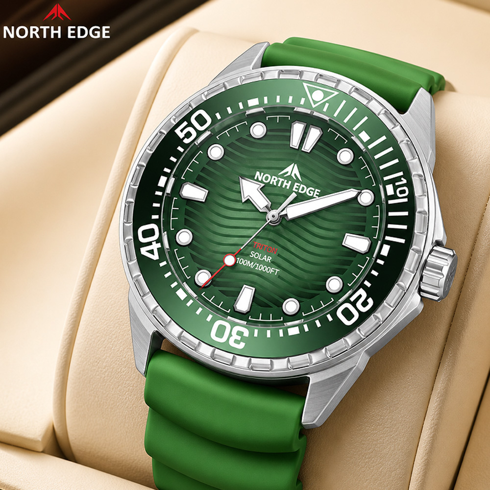 Altimeter Compass Watch - Reloj de Buceo Solar NORTH EDGE