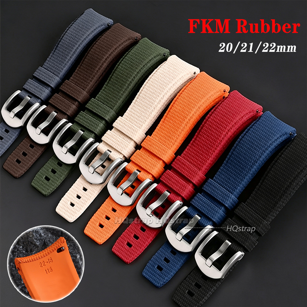 Watches Rolex Smartwatch - Correa de Reloj de Caucho FKM