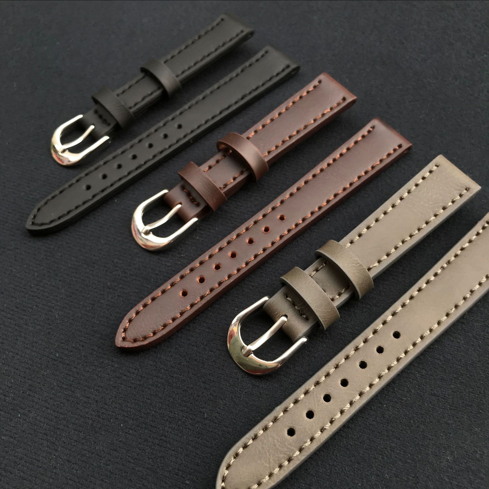 Correa de reloj de cuero de 14 - Smartwatch Vintage Watches For Women reseña y precio