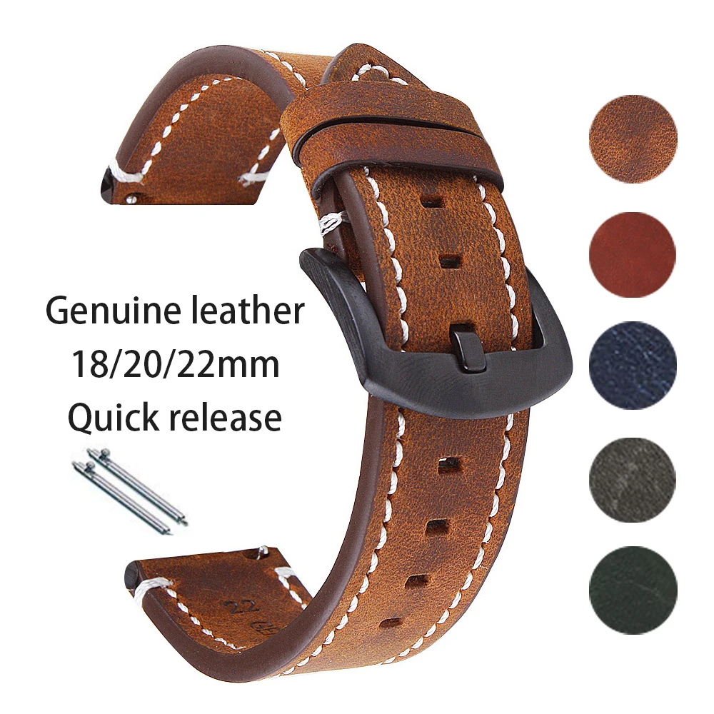 Correa de reloj Retro de cuero - Watches Rolex Smartwatch reseña y precio