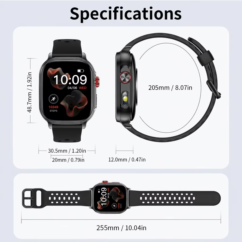 Reloj Inteligente 2026 de 2.01 - Smartwatch Watches Price reseña y precio