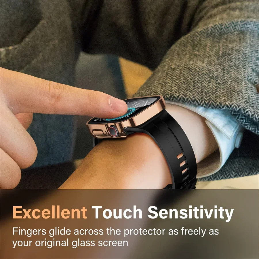 Vidrio + funda para Apple Watc - Smartwatch Watches Price reseña y precio