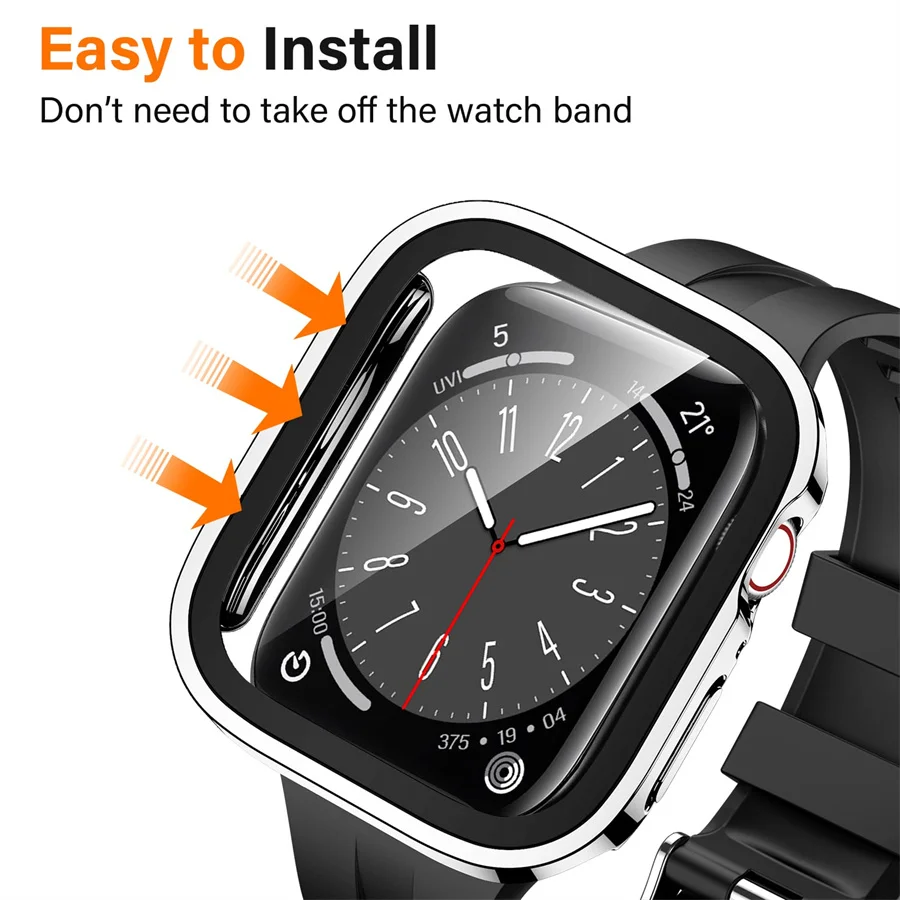 Vidrio + cubierta para Apple W - Smartwatch Watches Price reseña y precio