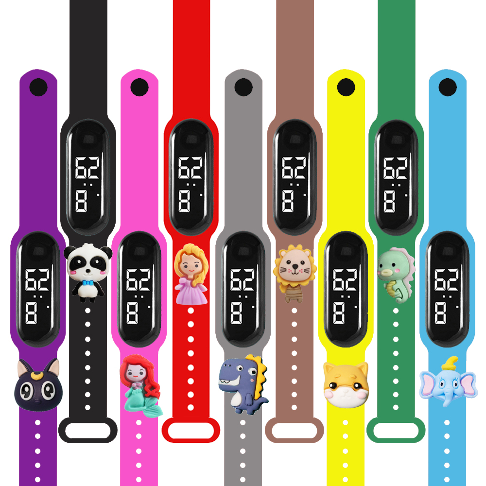 Reloj inteligente multicolor p - Smartwatch Digital Watches For Kid Girl reseña y precio