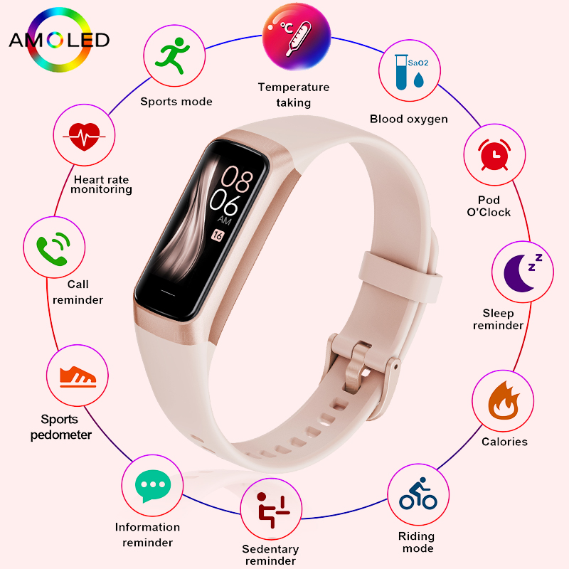 FOXBOX-reloj inteligente a la  - Watches Ladies Smartwatch reseña y precio