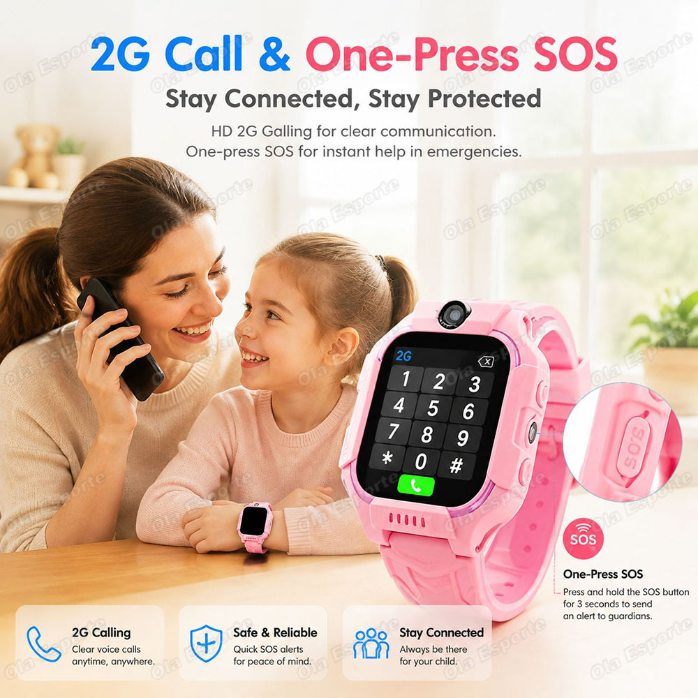 Nuevo Reloj Inteligente GPS 5G - Smartwatch Watches For Kids With Gps reseña y precio