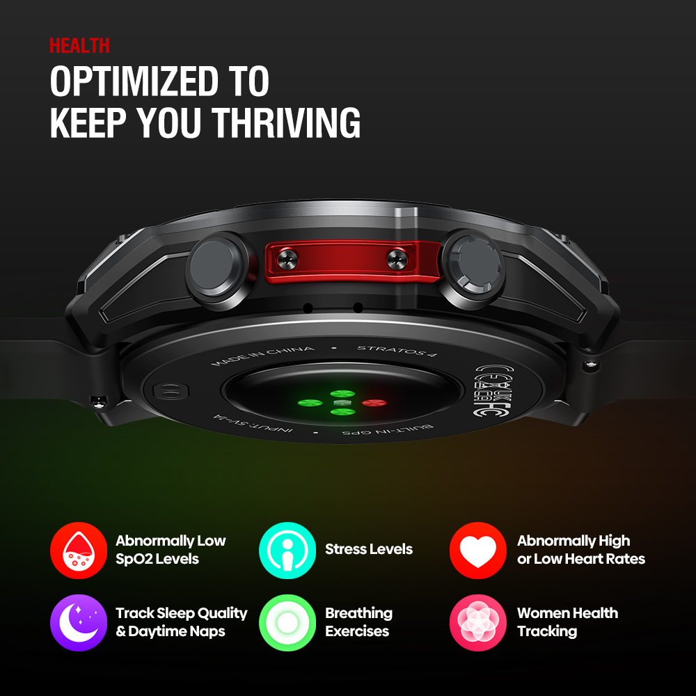 Nuevo reloj inteligente Zeblaz - Altimeter Compass Watch reseña y precio