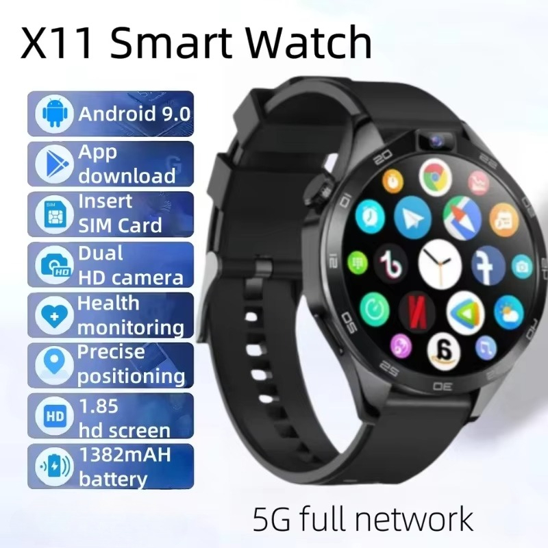 Nuevo reloj inteligente X11 4G - Smartwatch Watches For Women With Gps reseña y precio