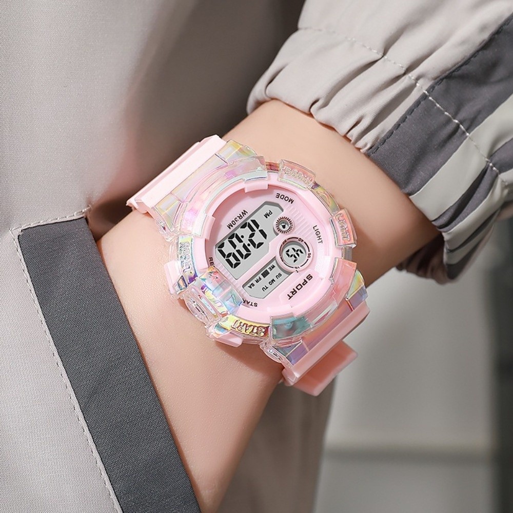 Relojes deportivos impermeable - Smartwatch Digital Watches For Kid Girl reseña y precio