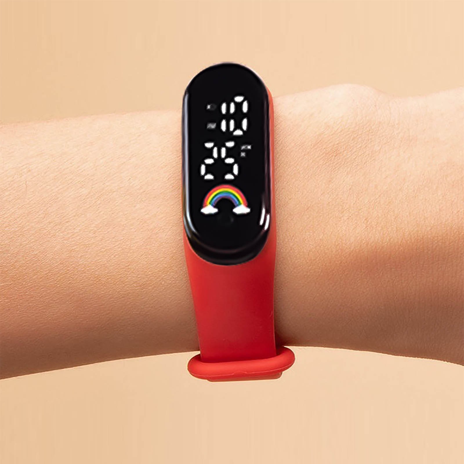 Reloj inteligente Multicolor p - Smartwatch Digital Watches For Kid Girl reseña y precio